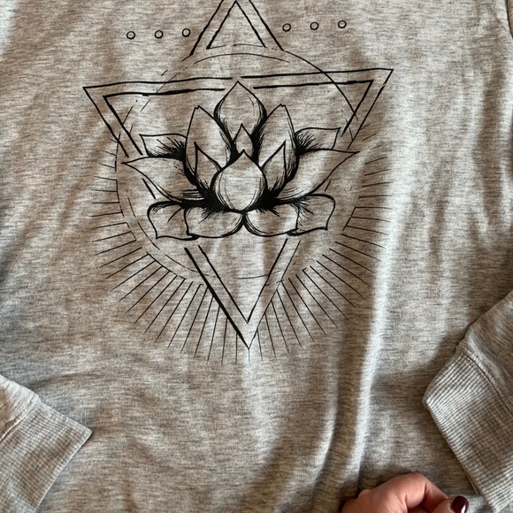 Grey Graphic Sweatshirt - Picture 3 of 5